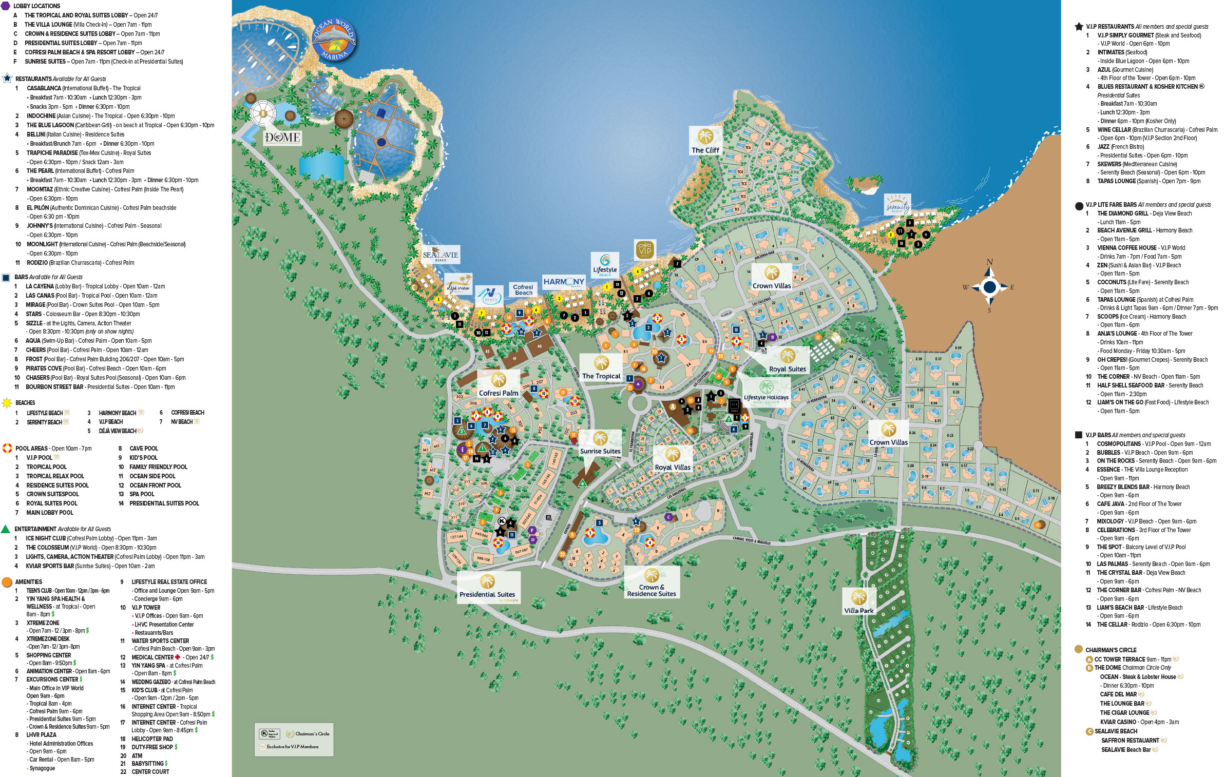 Resort Map – LHVC Club